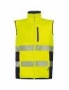 Bodywarmer Haute Visibilité Jaune - T2S