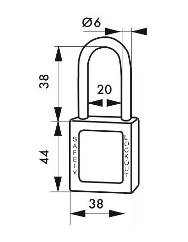 Master Lock 410 : cadenas de consignation électrique