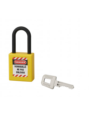 Cadenas de consignation 40 anse 38mm Jaune MV A2